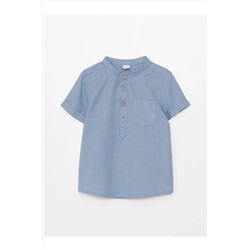 Рубашка для мальчика с короткими рукавами и воротником S3AY02Z1