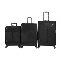 Комплект из 3 чемоданов Арт. 50161 Черный