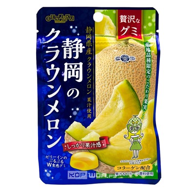 Жевательный мармелад со вкусом дыни из Сидзуоки Senjaku, Япония, 34 гРаспродажа