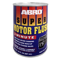 ABRO Промывка двигателя Супер 3-х минутная 887мл (метал.банка)