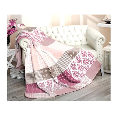 Плед cotton Rajtex 150*200 Кантри роза 15150c