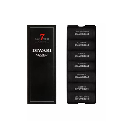 DIWARI CLASSIC Носки мужские 7 дней (7 пар)