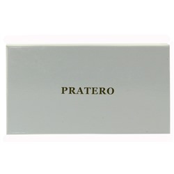 Кошелек кожаный серый рамочный замок Pratero K 19-069-4