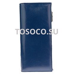 k-1009-9 blue кошелек женский экокожа 9х19х2