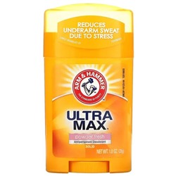 пудра Arm & Hammer, UltraMax, твердый дезодорант-антиперспирант для женщин 28 г Пудра