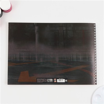 Альбом для рисования 40 листов А4 на пружине «1 сентября: Машина» обложка 200 г/м2, бумага 100 г/м2.