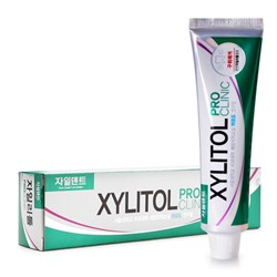 Xylitol Pro Clinic / Укрепляющая эмаль зубная паста c экстрактами трав 130 г