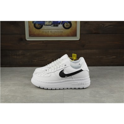 Найк Air Force 1 Luxe из натуральной прочной кожи