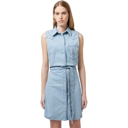 Платье женское SLEEVELESS DRESS LIGHT WASH