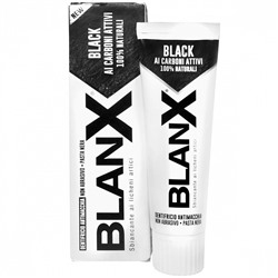 Зубная паста Blanx Black с древесным углём, 75 мл