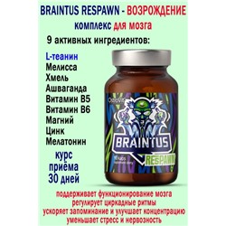 OstroVit Braintus Respawn 90 kaps - для мозга