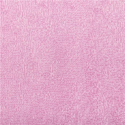 Полотенце махровое Экономь и Я 70х130 см, цв. розовый, 100% хлопок, 320 гр/м2