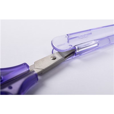 Ножницы "Gamma" ROS-01 для рукоделия в блистере 83 мм фиолетовые