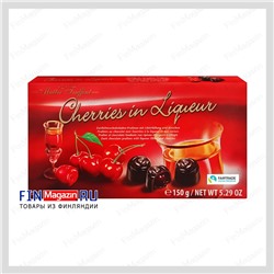 Шоколадные конфеты Maître Truffout "Вишня в ликере" 150 гр