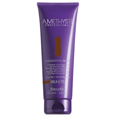 Оттеночная маска для волос брюнет Amethyste Colouring Mask BRUNETTE Farmavita 250 мл