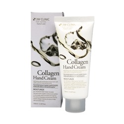 3W CLINIC Moisturizing Collagen Hand Cream Увлажняющий крем для рук с коллагеном