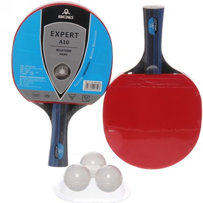 Набор для игры в настольный теннис Expert A10: ракетка 2 шт., шарик 3 шт.