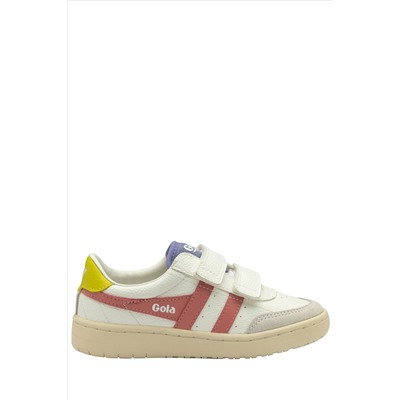 Gola Kids Falcon Strap Recycled PU Trainers