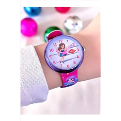 Детские наручные часы унисекс с изображением Ли Купера 3.638, холст, ремешок, фигурка, детские наручные часы