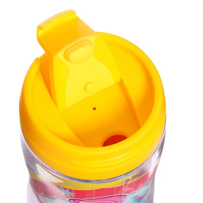 Термостакан «У меня лапки», с игрушкой, жёлтый, 350 мл