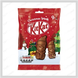 Фигурки Санты из молочного шоколада 66 гр KitKat