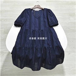 Симпатичное платье на подкладе с вышивкой Ришелье 🌺  Широкая размерная сетка