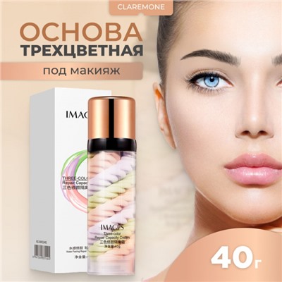 База под макияж трехцветная Images, 40 г