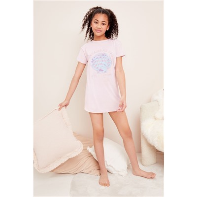 Lipsy Jersey Graphic Nightie (5-16yrs)