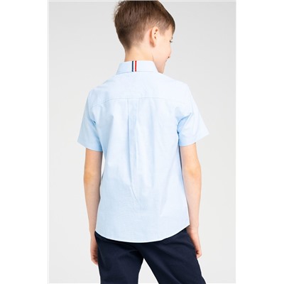 Рубашка голубая для мальчика 22317083