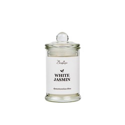 Ароматическая свеча WHITE JASMINE, Д60 Ш60 В110