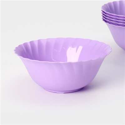 Набор посуды для пикника на 6 персон «Все за стол – 2», 52 предмета, цвет микс