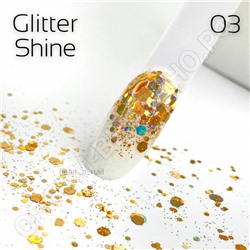 Глиттер для ногтей Shine Art-A 03 1гр