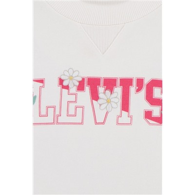 Levi's® Floral Logo Crew Neck Sweater Jumper