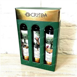 Набор оливковых масел EXTRA VIRGIN (Экстра+Sitia+Messara) Koroneiki Critida 3*250 мл (Греция)
