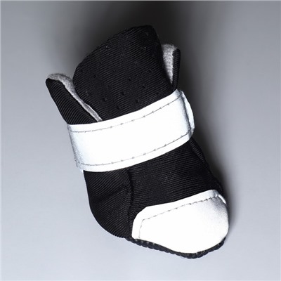 Ботинки для собак "Комфорт" дышашие, размер 3 (5, 0 х 4, 2 см), черные