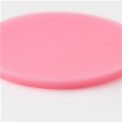Молд Доляна «Шестерёнки», силикон, 10,5×10,5 см, цвет розовый
