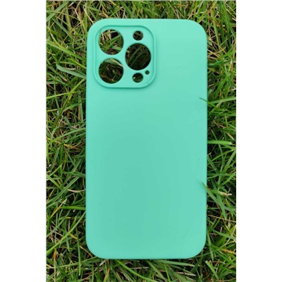 Чехол Silicone Cese на iPhone 12 Pro Max (Spearmint) без логотипа