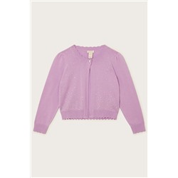 Monsoon Purple Gem Embellished Cardigan