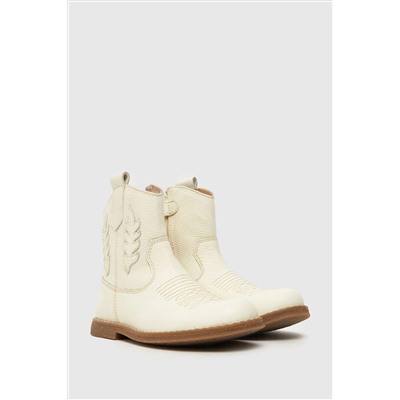 Schuh Junior Cowgirl Western White Boots