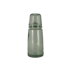 Бутылка для воды 1л со стаканом 0,22 л Natural  Water, зелёные, 59872