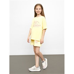 Комплект для девочек (футболка и шорты мини)