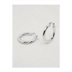 Серебряная стильная серьга-кольцо 23WX810256