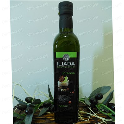 Масло оливковое EXTRA VIRGIN PGI Lakonia Iliada 500 мл (Греция)