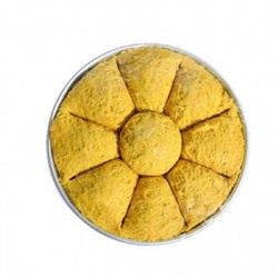 Халва арахисовая 1,5 кг со вкусом дыни (метал.поднос) ВБ