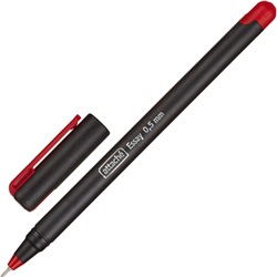 Ручка шариковая неавтомат. Attache Essay, 0,5мм,масл,красный