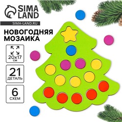 Мозаика «Новый год! Ёлочка»