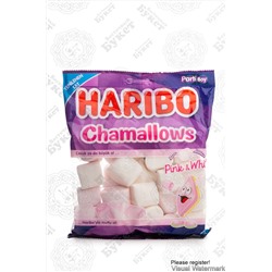 Маршмеллоу "Haribo" 150 гр Pink&White 1/24 (пакет)