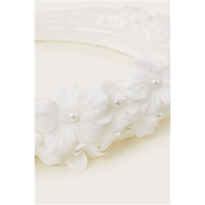 Monsoon Natural Flower Crown Bridesmaid Headband