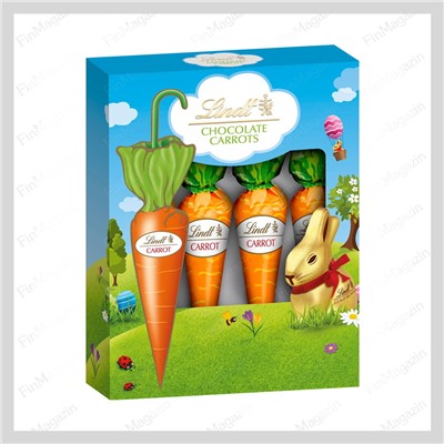 Коробка моркови из молочного шоколада Lindt 54 гр