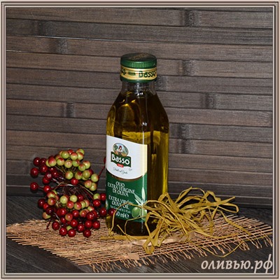 Масло оливковое EXTRA VIRGIN OLIVE OIL BASSO 250 мл (Италия)